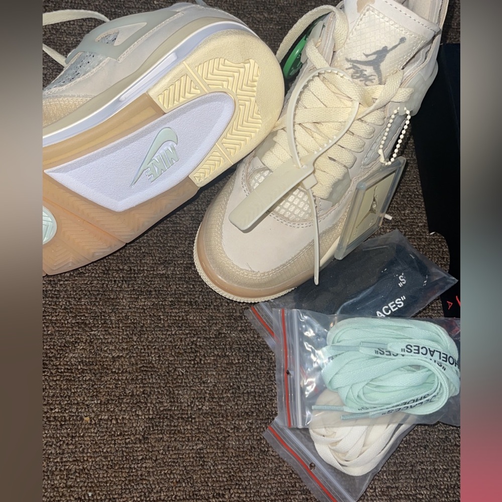 Jordan 4 off-white sail